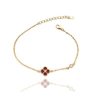 Single Clover Bracelet | 925 Sterling Silver