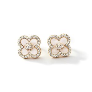 Diamond Bloom Earrings