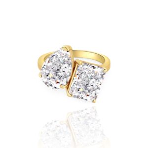 Duo Brilliance Ring | 925 Sterling Silver