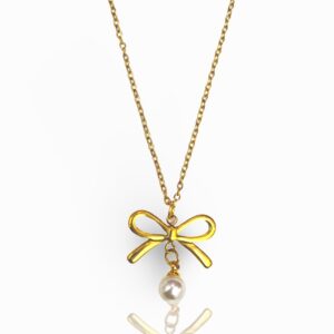Bow Necklace
