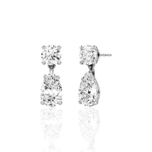 Pear Earrings | 925 Silver