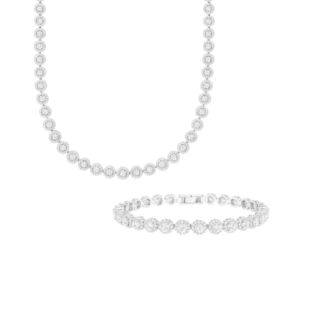 Silver Linéa Set