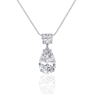 Pear Necklace | 925 Sterling Silver