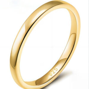 Eternal Plain Band Couple Rings  | 925 Sterling Silver