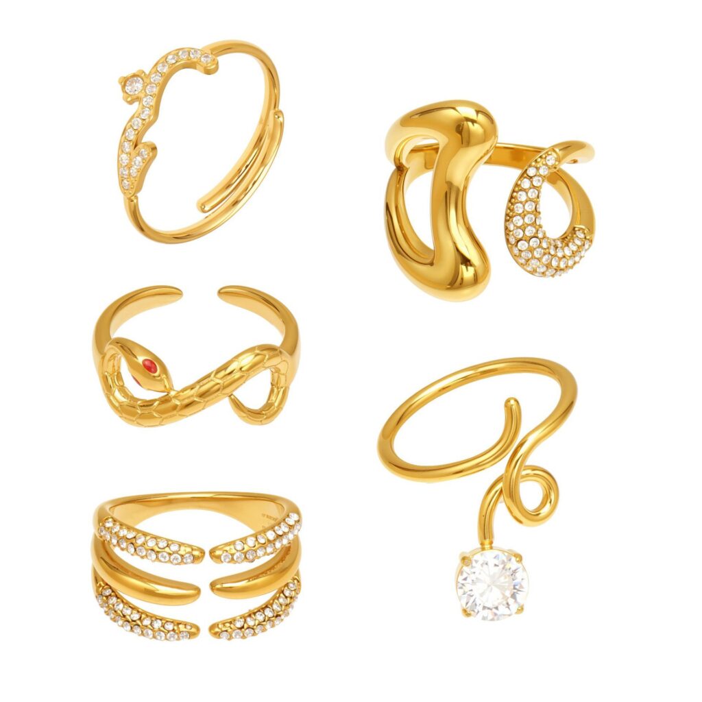 Soren Zircon Ring Set