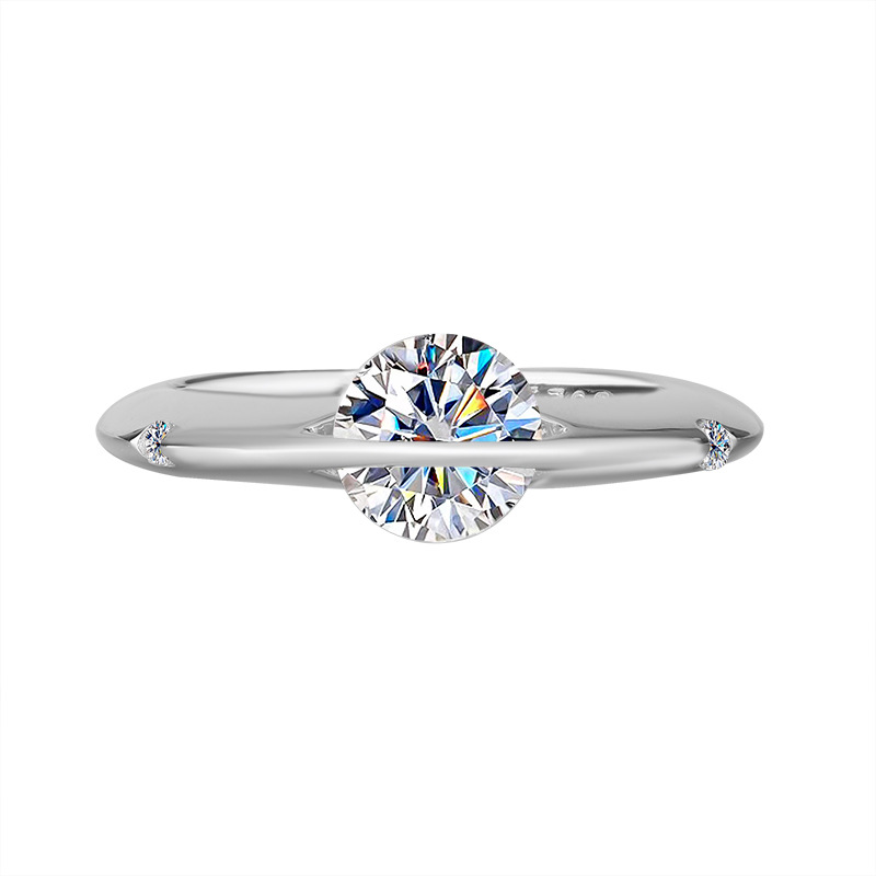 Carina Moissanite Ring|925 Sterling Silver