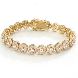 Halo Tennis Bracelet