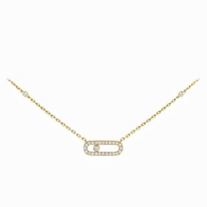 Move Full Diamond Necklace